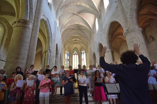 Lancement d’un chœur interacadémique au Centre culturel de rencontre d’Ambronay !