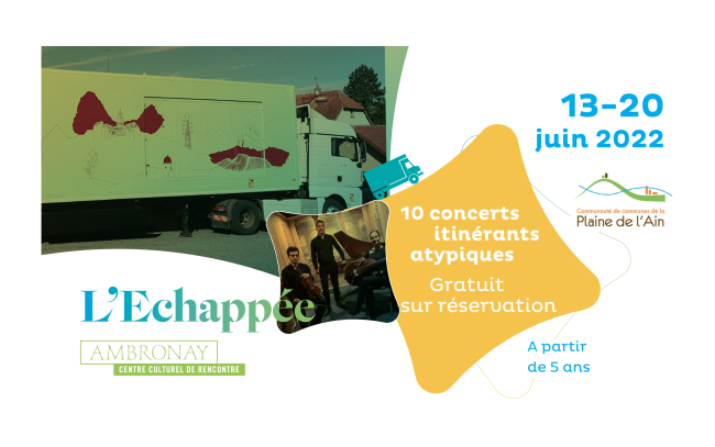Concerts itinérants L'Échappée