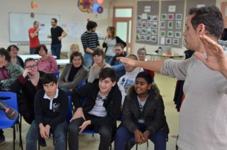 Les débuts du projet "Les Arts caméléons"