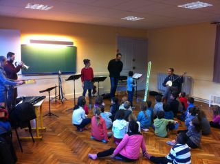 Première résidence du projet "Les Arts caméléons"